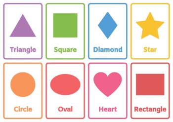 shape flashcard