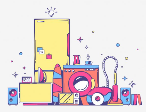 home appliance speech flashcards for toddler