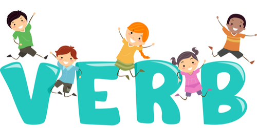 verb speech flashcards for toddler